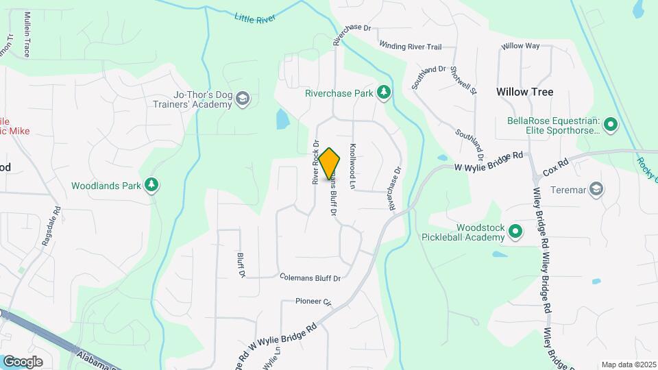 229 Colemans Bluff Dr Map and Location Details