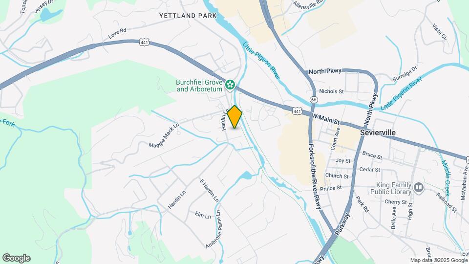 230 Hardin Ln Map and Location Details