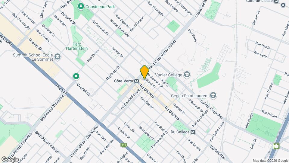 1463 Macdonald Rue Map and Location Details