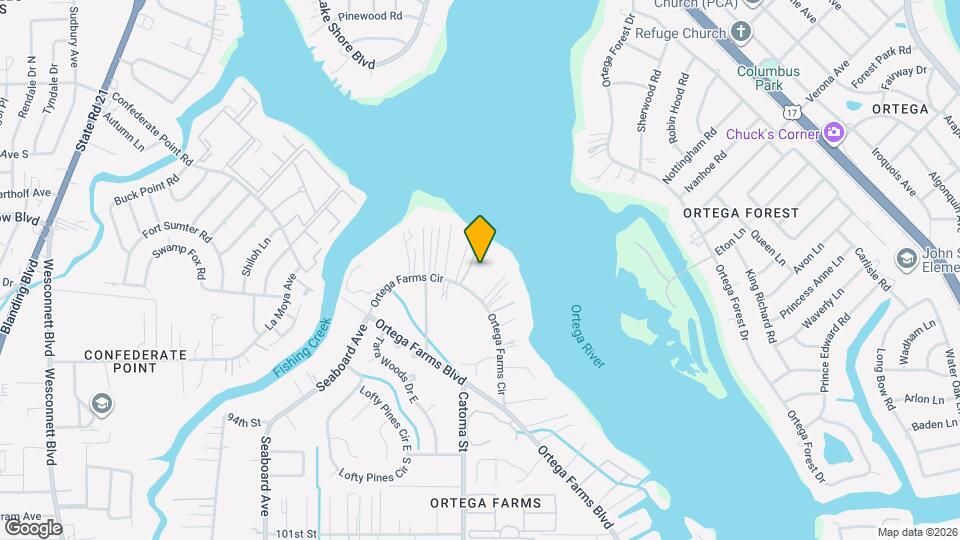 4507 Ortega Farms Cir Map and Location Details