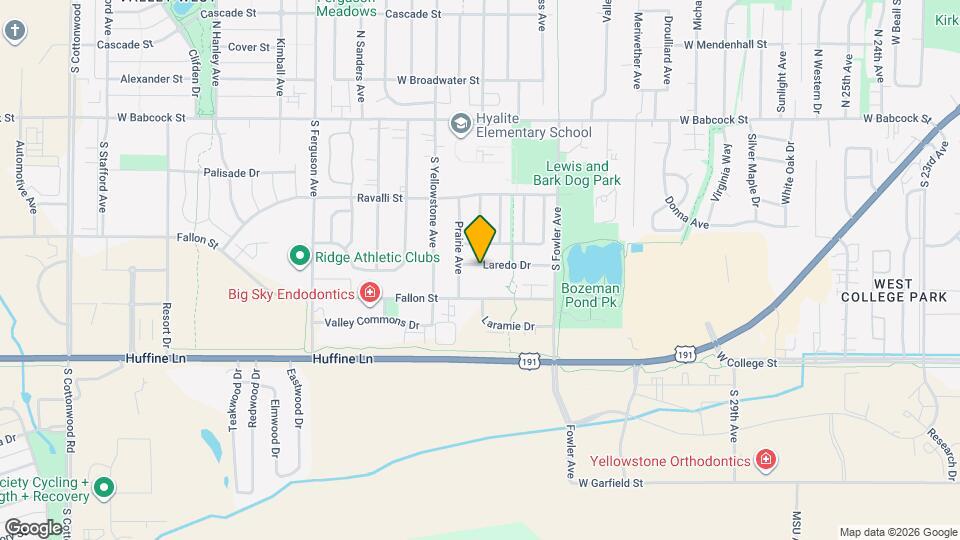 3512 Laredo Dr Map and Location Details