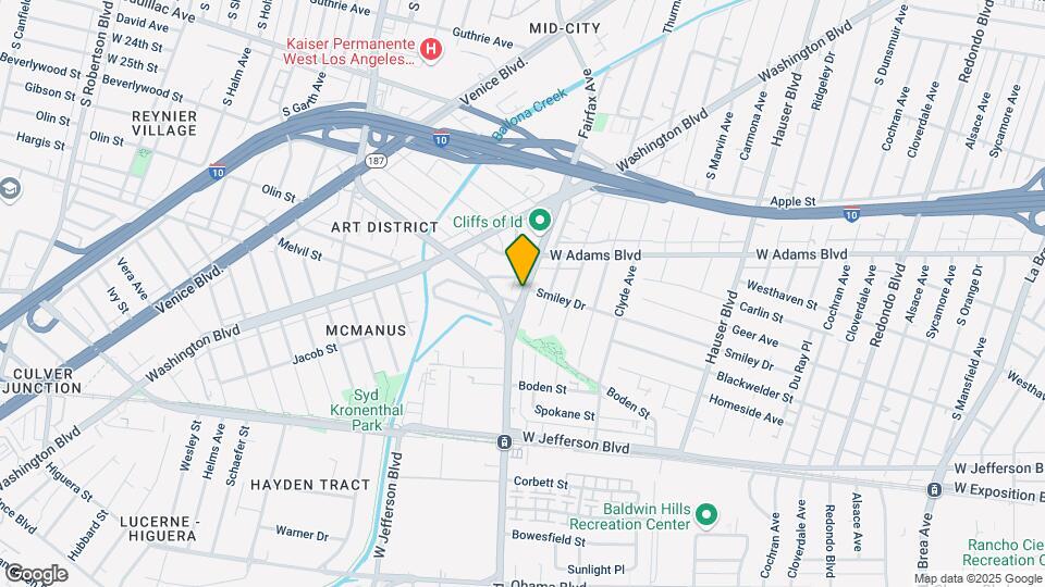 2639 Fairfax Ave, Unit 1 Mapa y Detalles de la Ubicación
