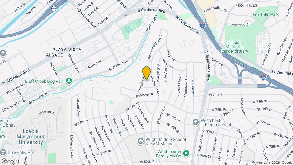 6424 Hedding St Map and Location Details