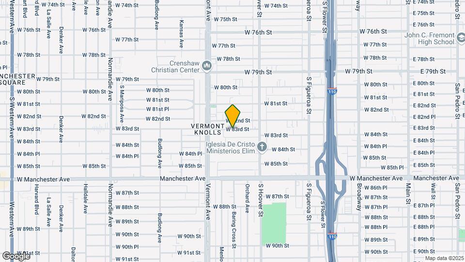 908 W 83rd St Map and Location Details
