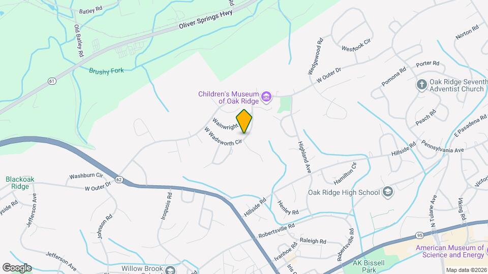 172 W Wadsworth Cir Map and Location Details