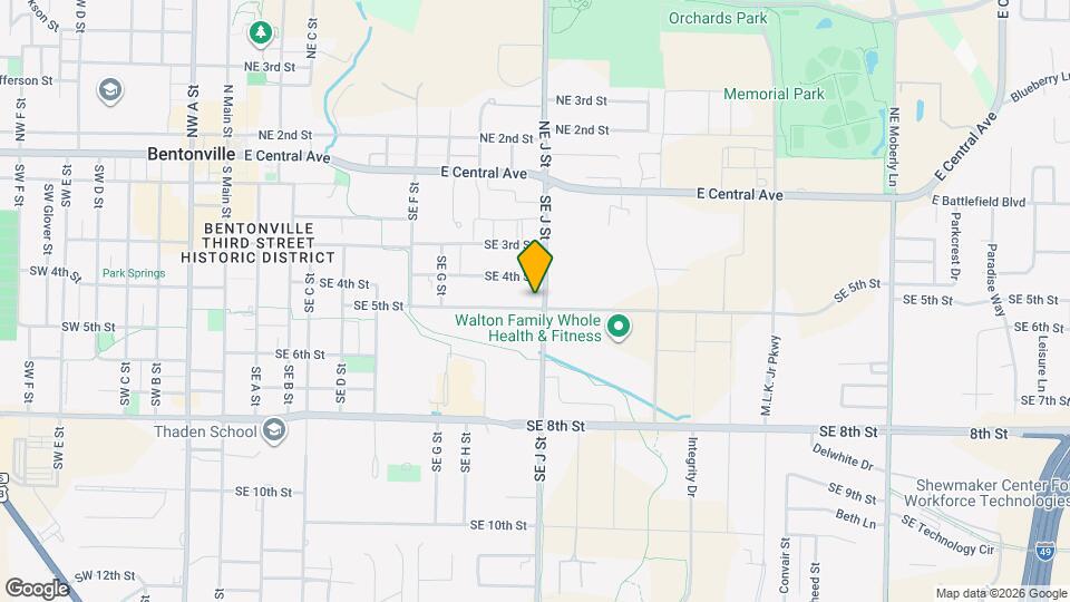 410 SE J St A, B, C Map and Location Details