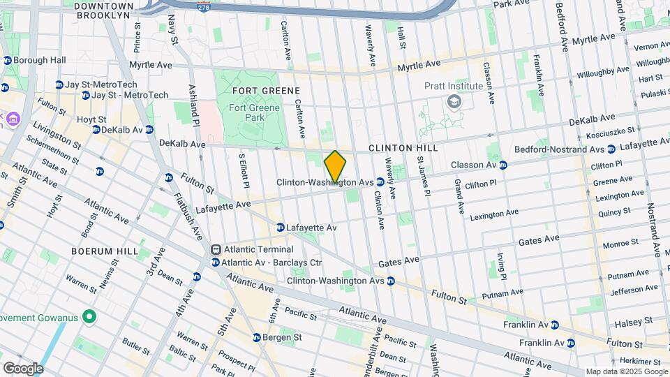 179 Lafayette Ave Map and Location Details