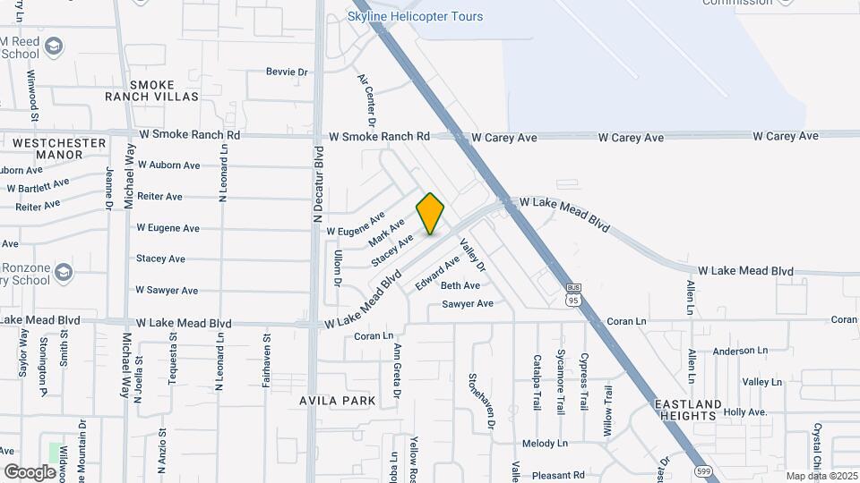 4316 W Lake Mead Blvd Map and Location Details