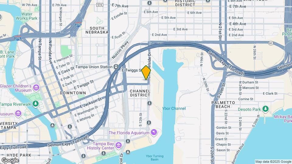 1238 E Kennedy Blvd Map and Location Details