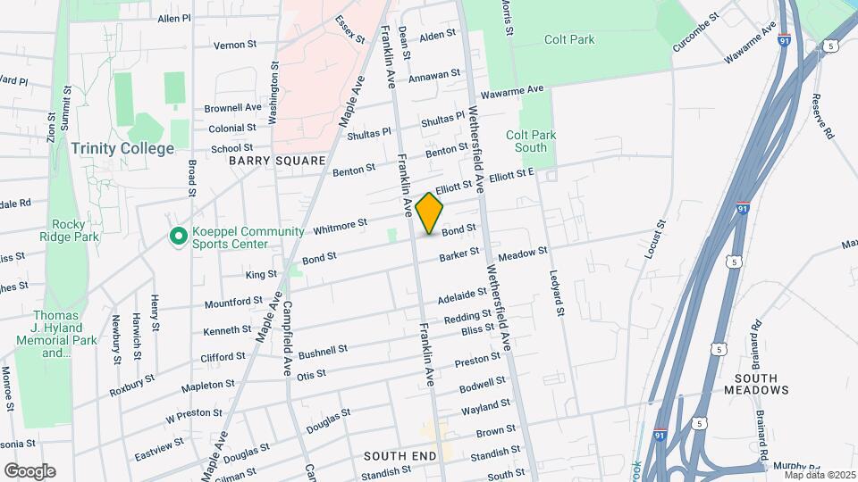 55 Bond St Map and Location Details