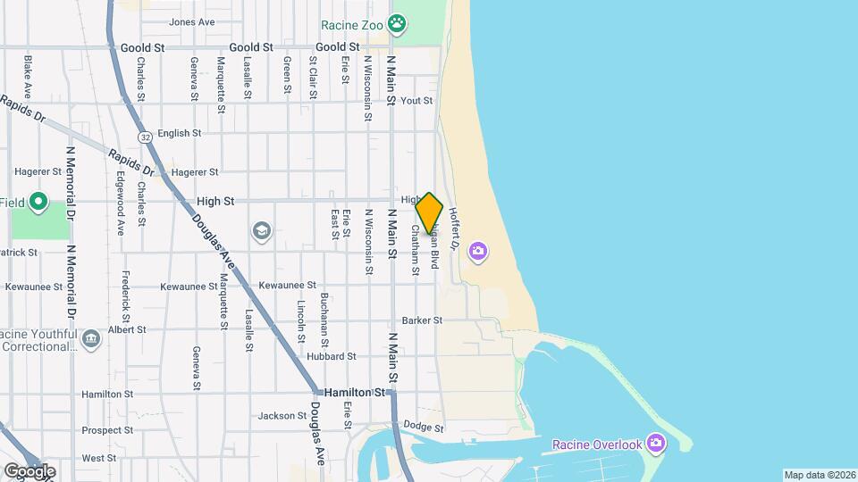 1614 Michigan Blvd Mapa y Detalles de la Ubicación