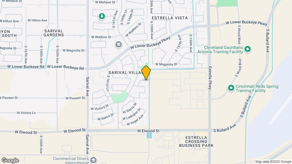 15917 W Winslow Ave Map and Location Details