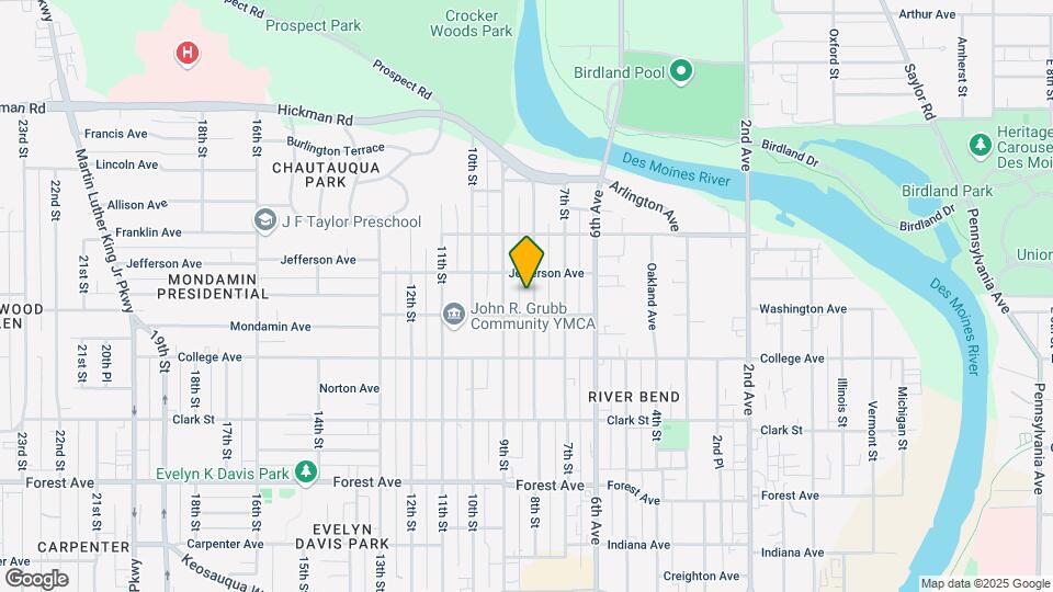 1712 8th St Mapa y Detalles de la Ubicación