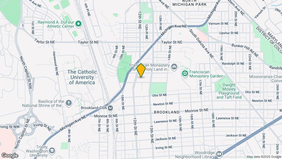 1218 Perry St NE Map and Location Details