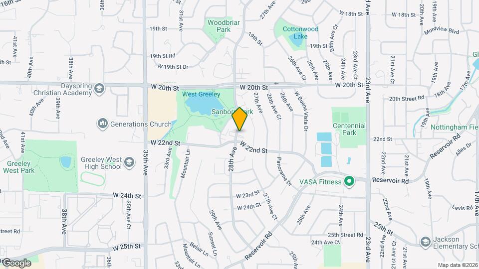 2130 28th Ave Map and Location Details