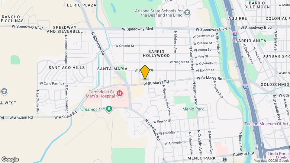 1460 W St Marys Rd Map and Location Details