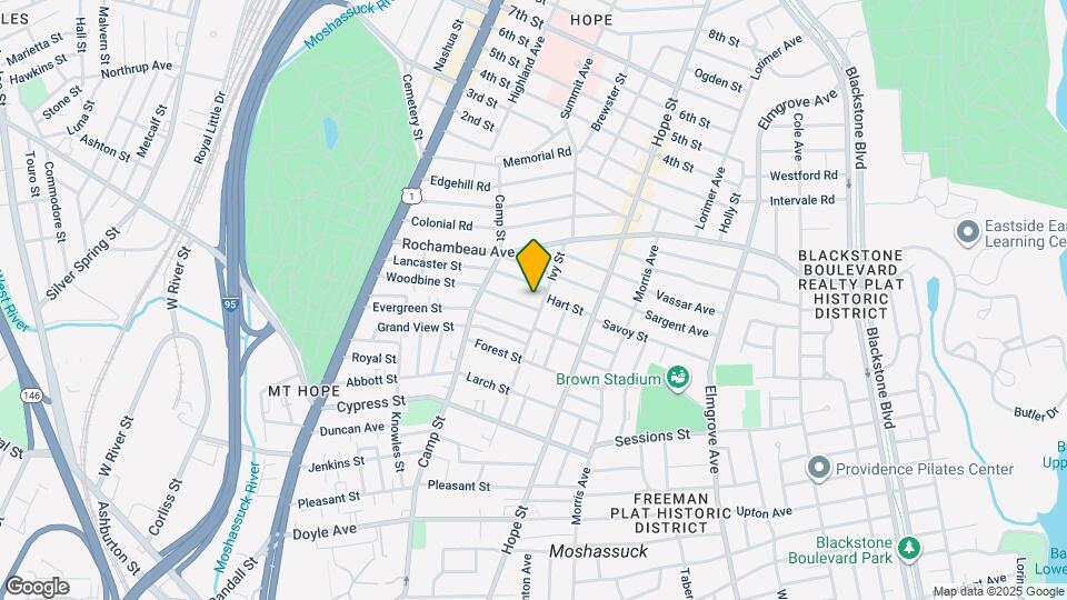 140 Woodbine St Mapa y Detalles de la Ubicación