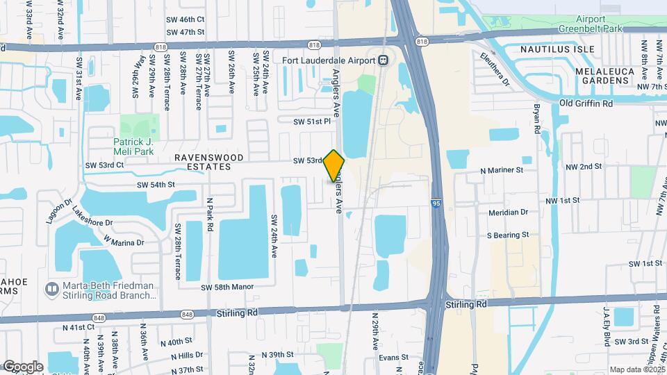 5461 Ravenswood Rd Mapa y Detalles de la Ubicación