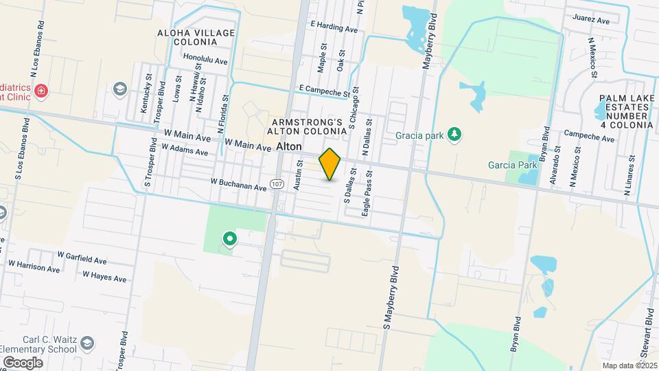 310 Adams Ave Mapa y Detalles de la Ubicación