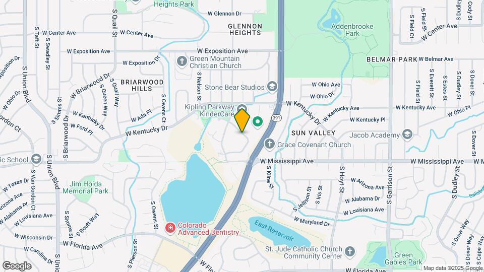969 S Miller Way Map and Location Details