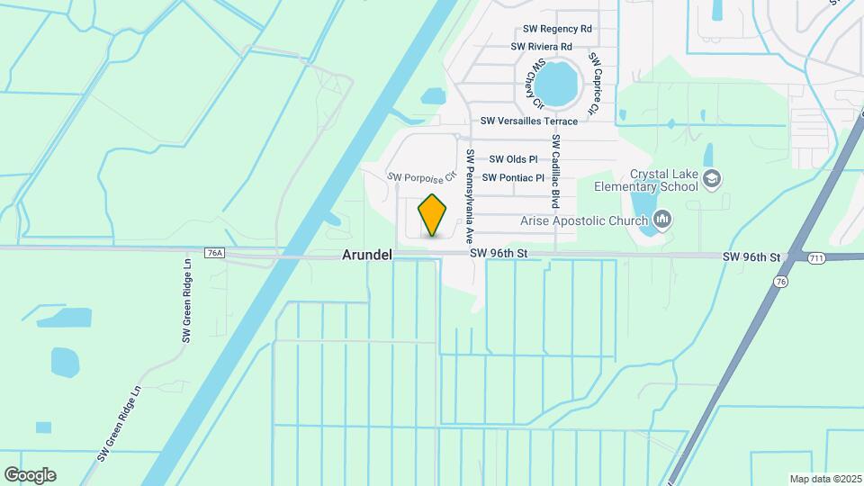 9626 SW Purple Martin Way Map and Location Details