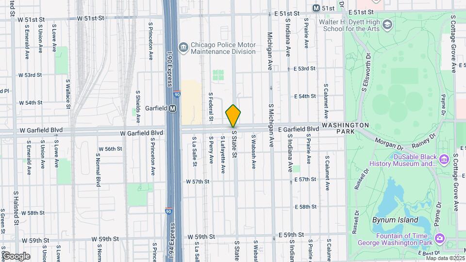 1649 W Garfield Blvd Map and Location Details