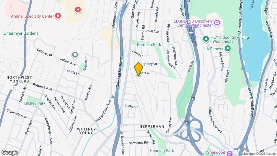 50 Moultrie Ave Mapa y Detalles de la Ubicación