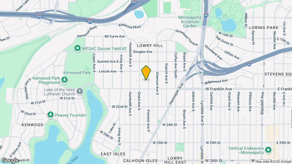 1920 Fremont Ave S Map and Location Details