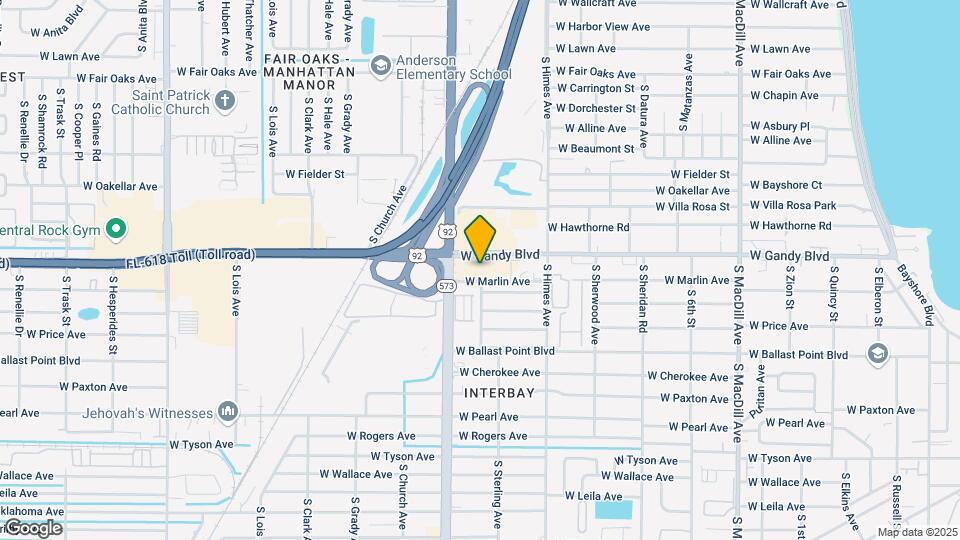 3678 W Gandy Blvd Mapa y Detalles de la Ubicación