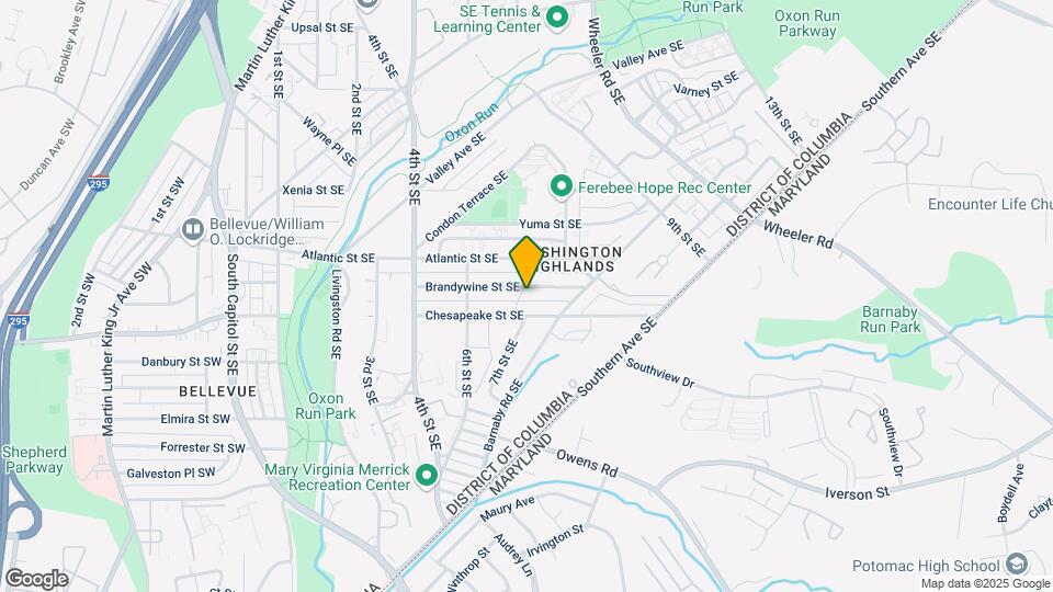 701-725 Brandywine St SE Map and Location Details