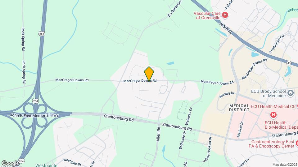 2915 MacGregor Downs Rd Map and Location Details