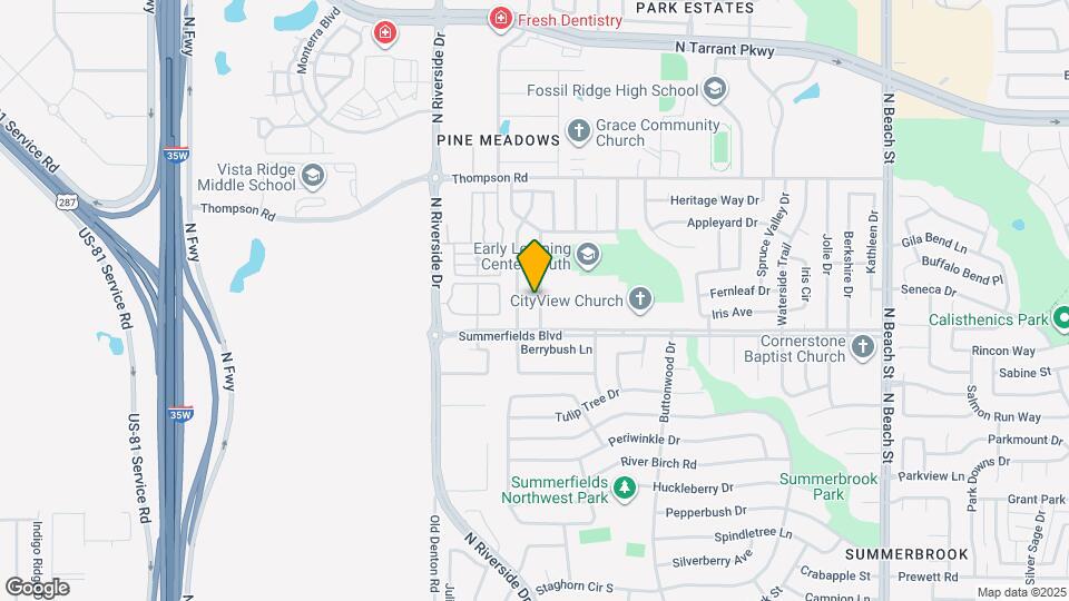 8025 Summer Sun Dr Map and Location Details