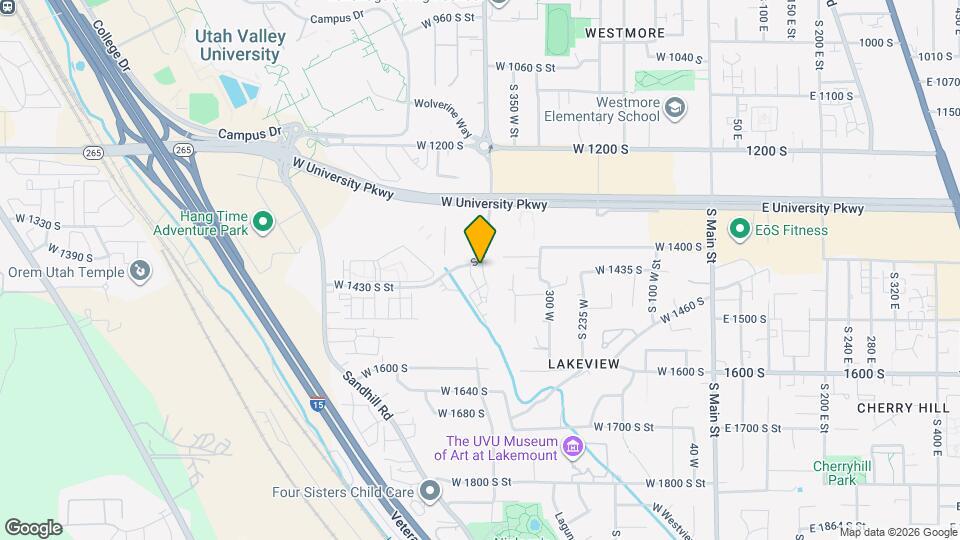 1433 S 430 W Map and Location Details