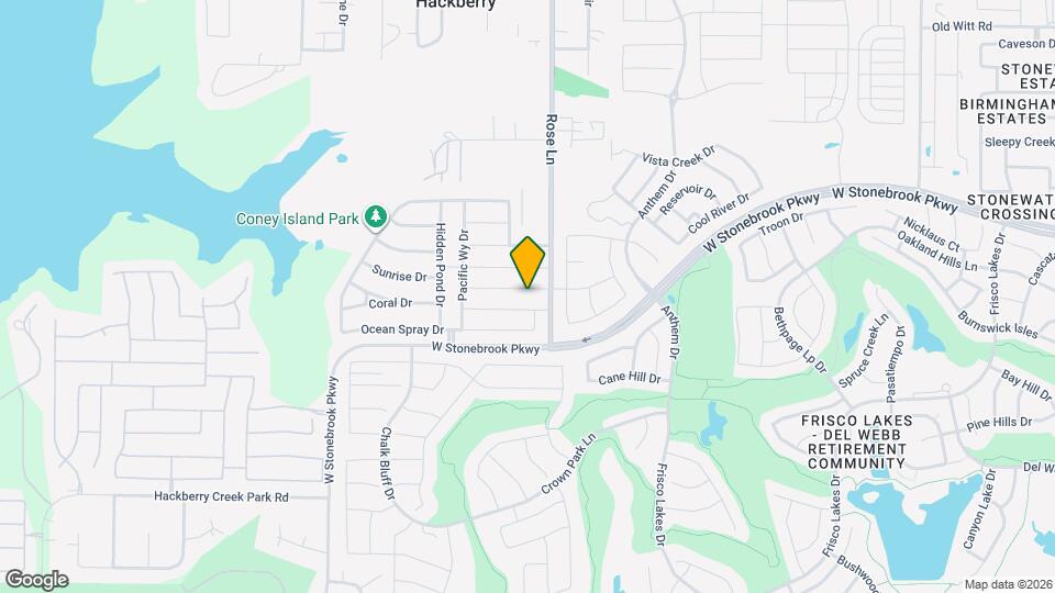 12728 Feathering Dr Map and Location Details