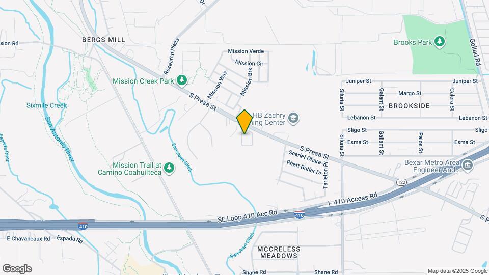 San Juan Mission Villas- After 55 Map and Location Details