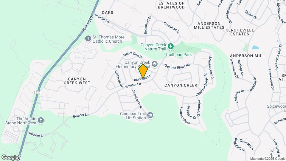 11037 Rio Vista Dr Map and Location Details