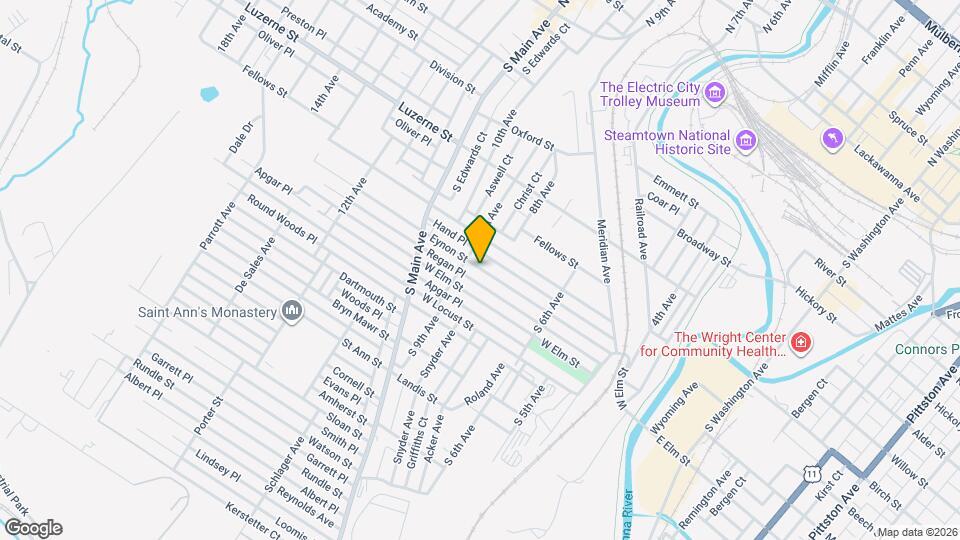 813 Eynon St, Unit 1 Mapa y Detalles de la Ubicación