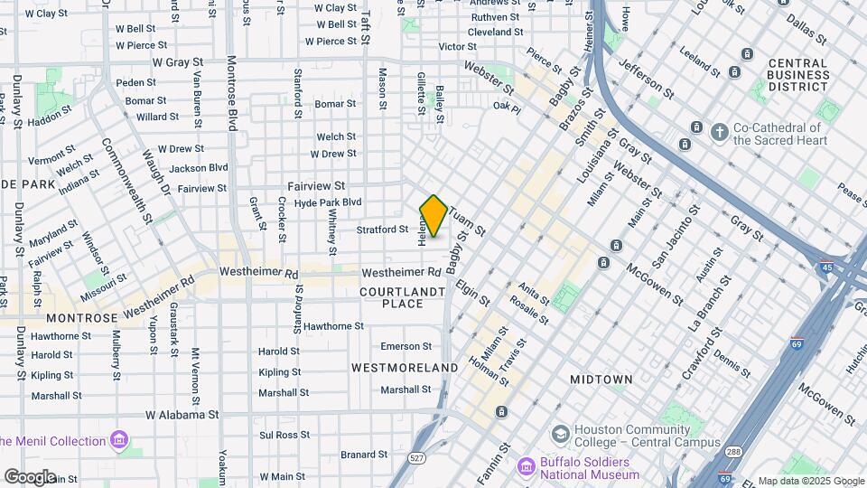 105 Avondale St Map and Location Details
