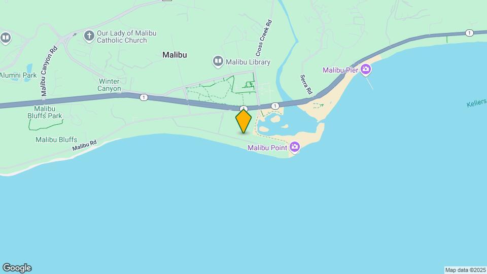 23505 Malibu Colony Rd Map and Location Details