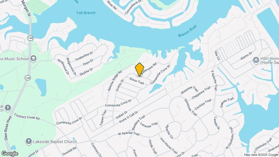 1129 Scenic Dr Map and Location Details