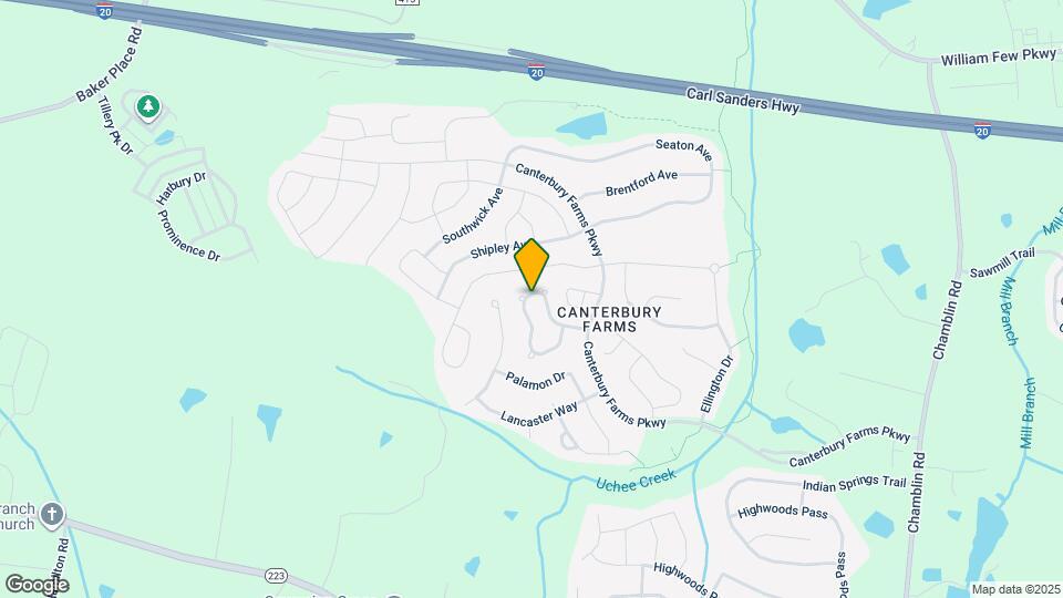 456 Brantley Cove Cir Map and Location Details