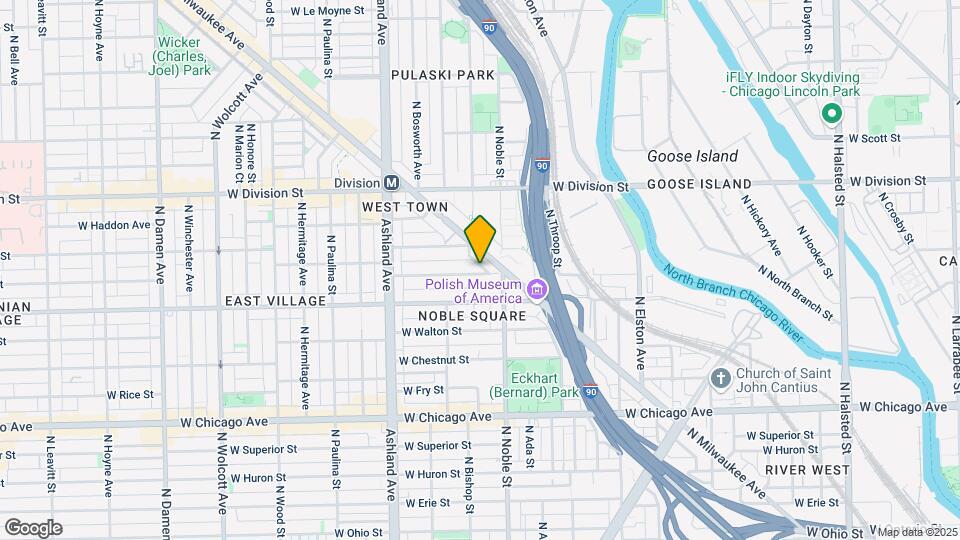 1418 W Cortez St, Unit #4 Map and Location Details