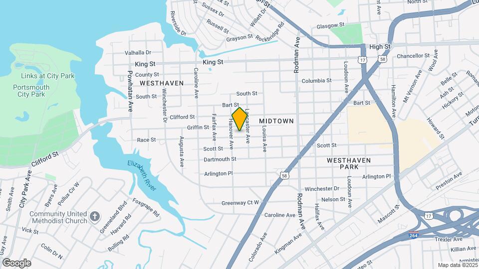 4012 Race St Map and Location Details