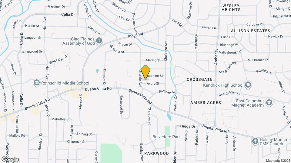 4715 Avery St Mapa y Detalles de la Ubicación