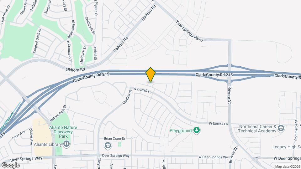 1618 Deep Valley Ave Map and Location Details