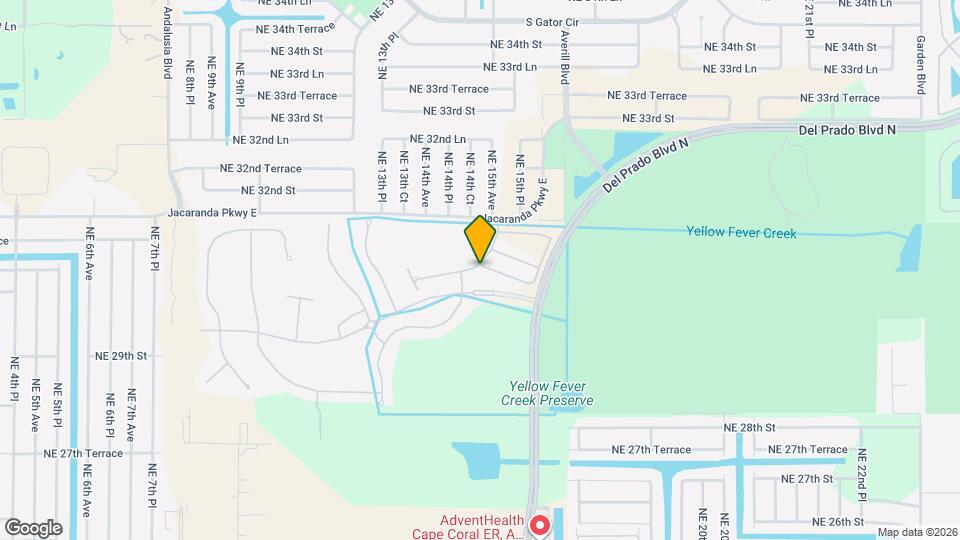 1430 Weeping Willow Ct Map and Location Details