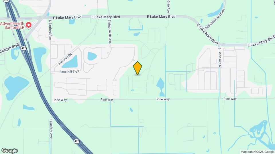 3841 Royal Azalea Wy Map and Location Details