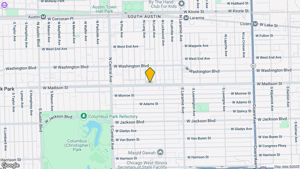 5344 W Madison St Map and Location Details