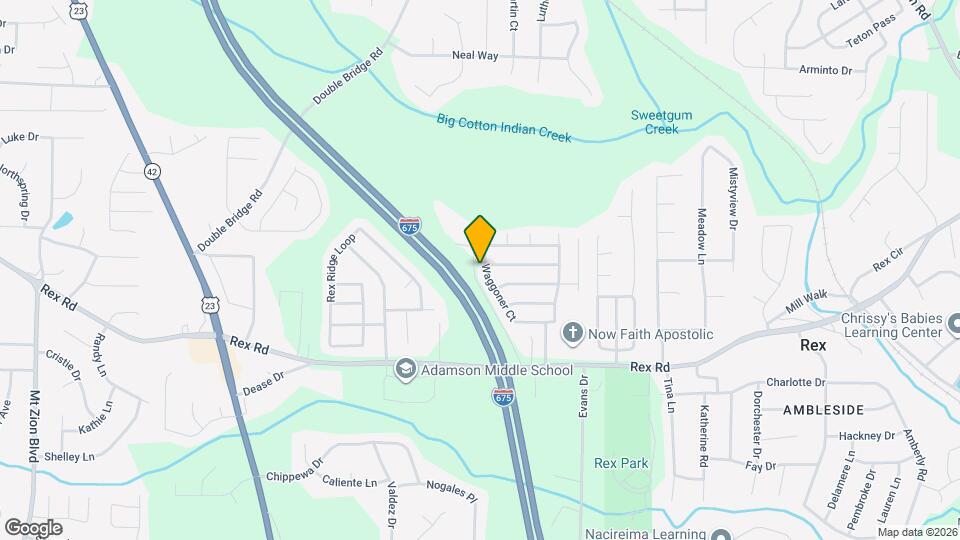 6010 Waggoner Ct Map and Location Details