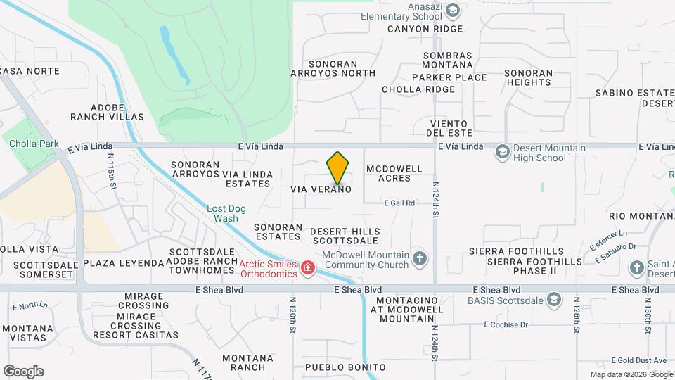 12120 E Mescal St Map and Location Details